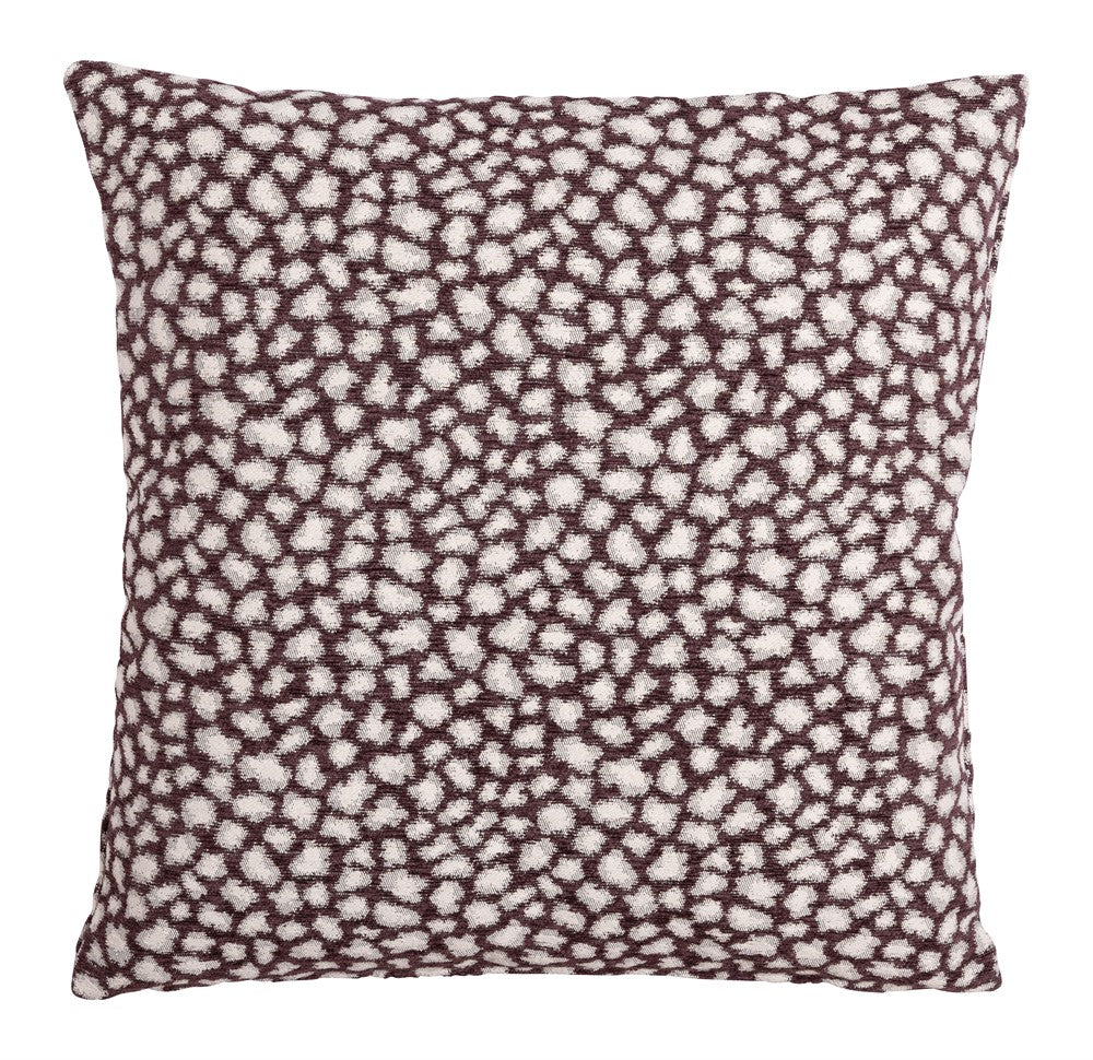 Kuddfodral Leo bordeaux 50x50cm