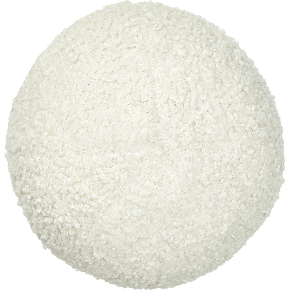 Elsie offwhite prydnadskudde boll 30cm