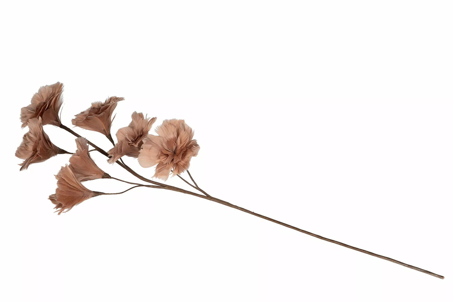 Kvist med fjäderblommor mullvad 100cm
