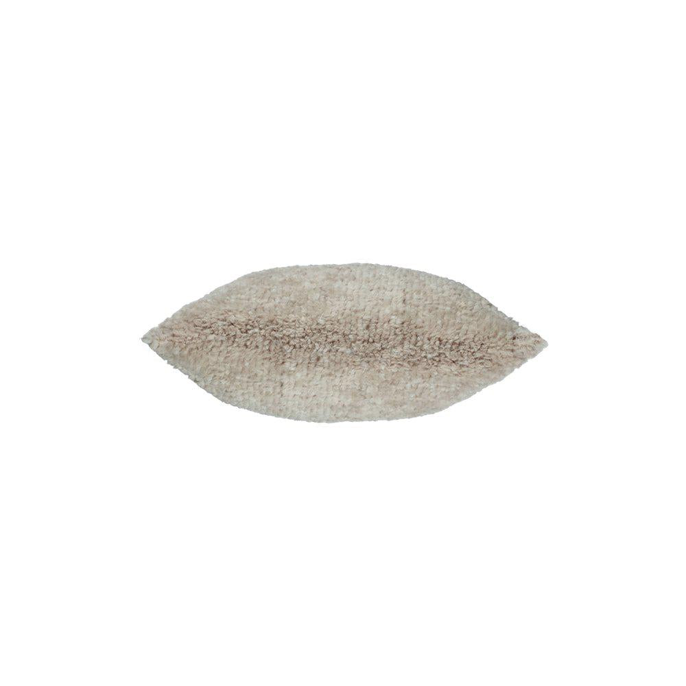 Dolly kuddfodral fårskinnsimitation nougat 45x45cm