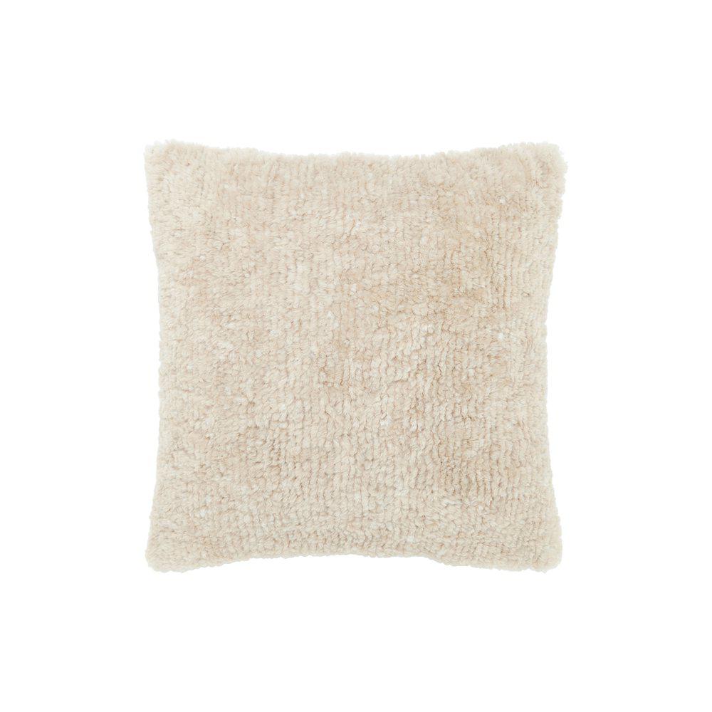 Dolly kuddfodral fårskinnsimitation sand 45x45cm
