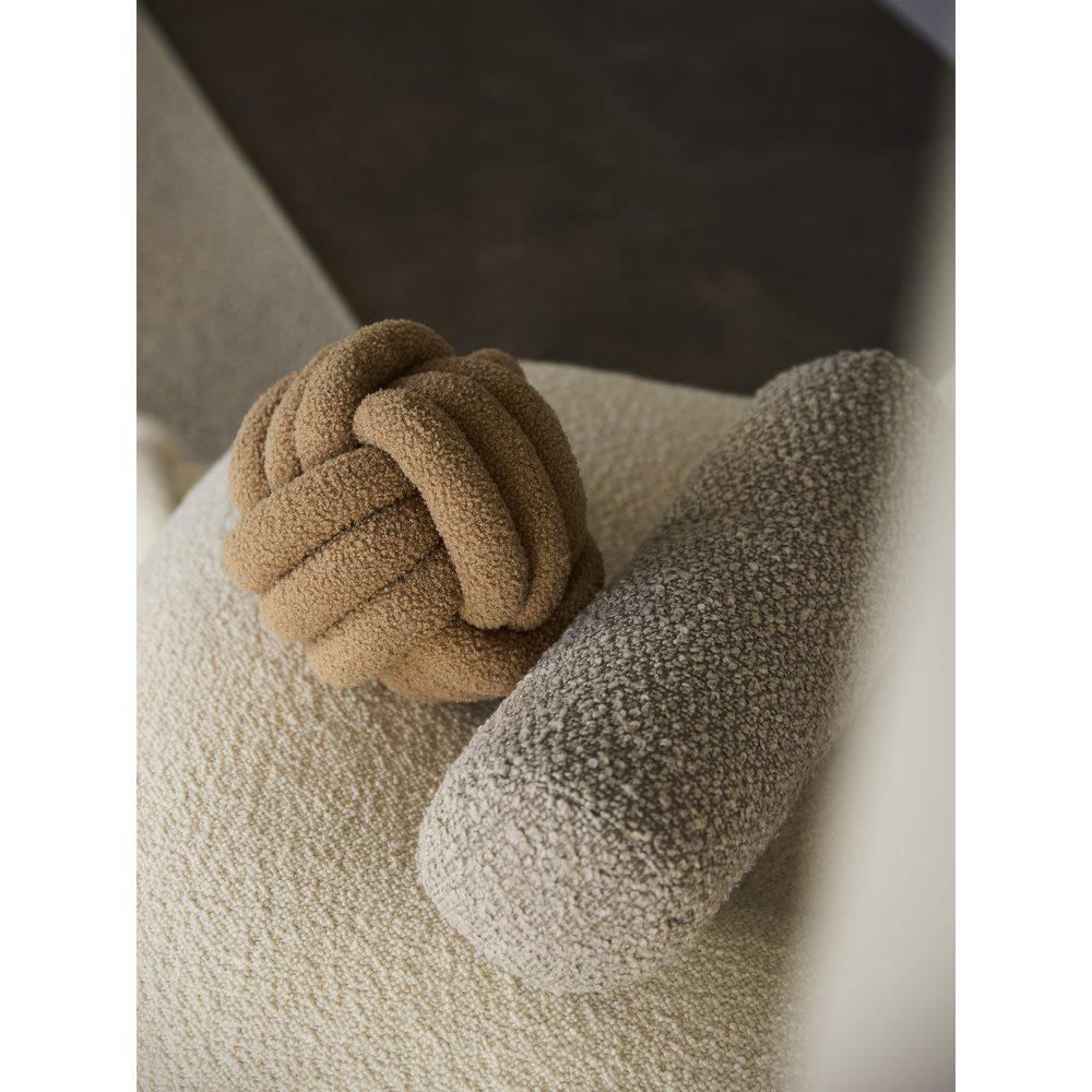 Knut prydnadskudde fudge 22cm