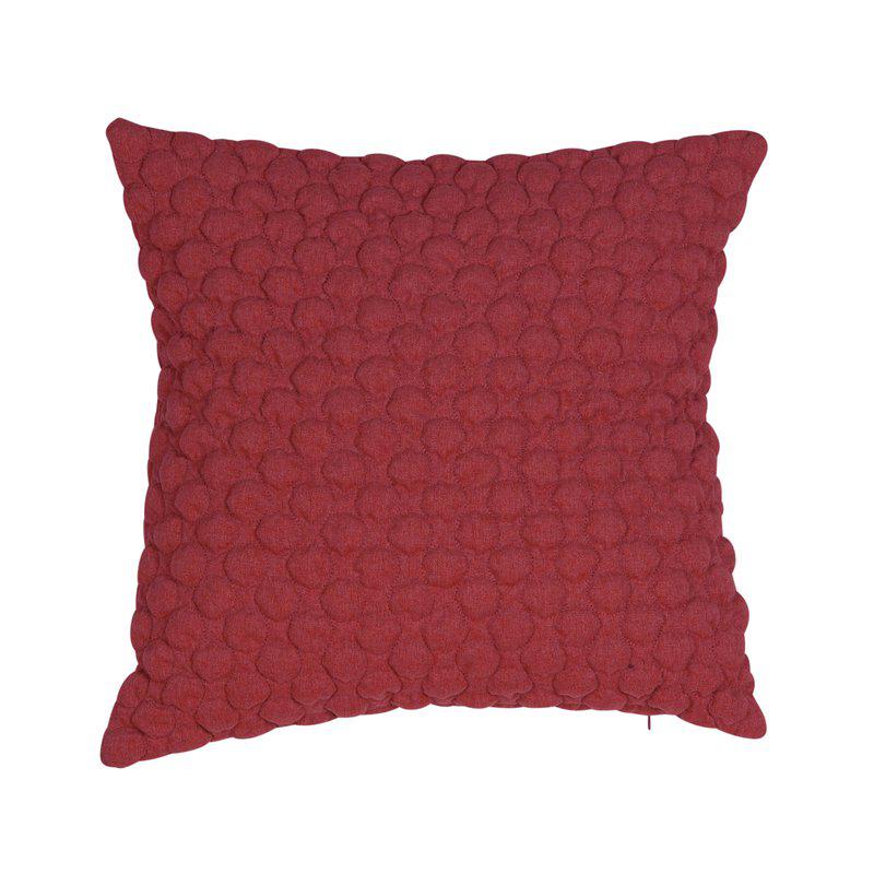 Bubbel röd kuddfodral 50x50cm