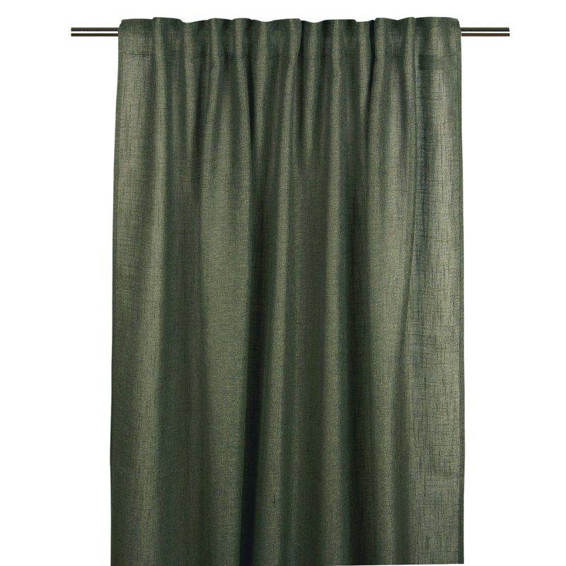 Brooklyn gardinlängder mörkgrön 250x140cm