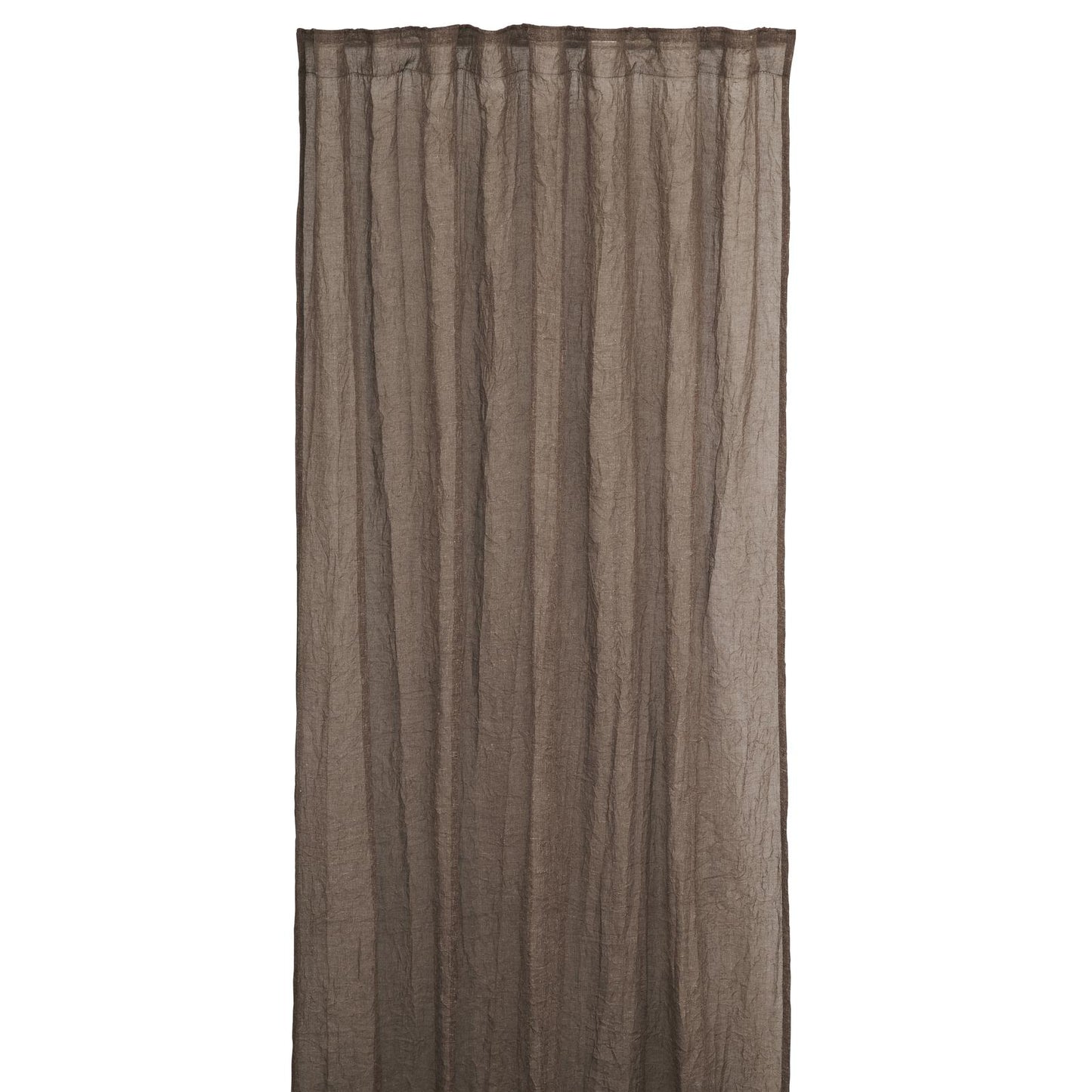 Mirja gardinlängder brun 130x275cm