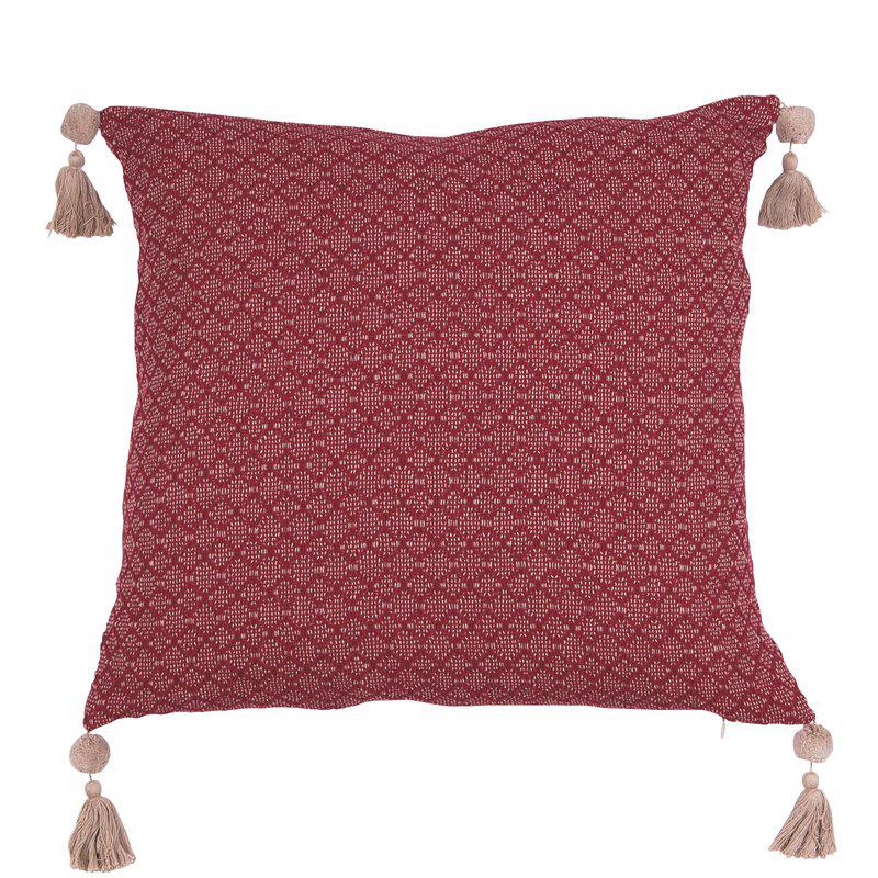 Julia röd kuddfodral 50x50cm