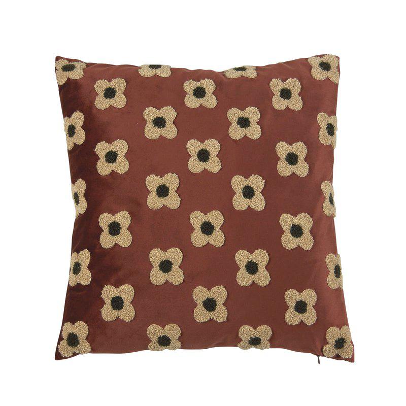 Bridget flower marsala kuddfodral 46x46cm