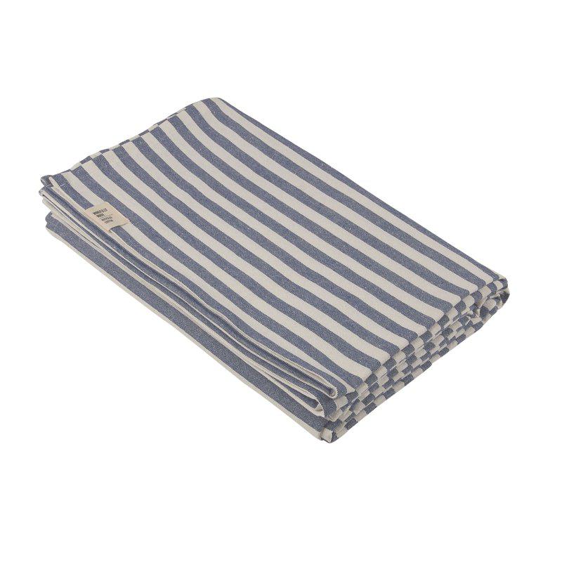 Svea randig denim akrylduk 145x250cm
