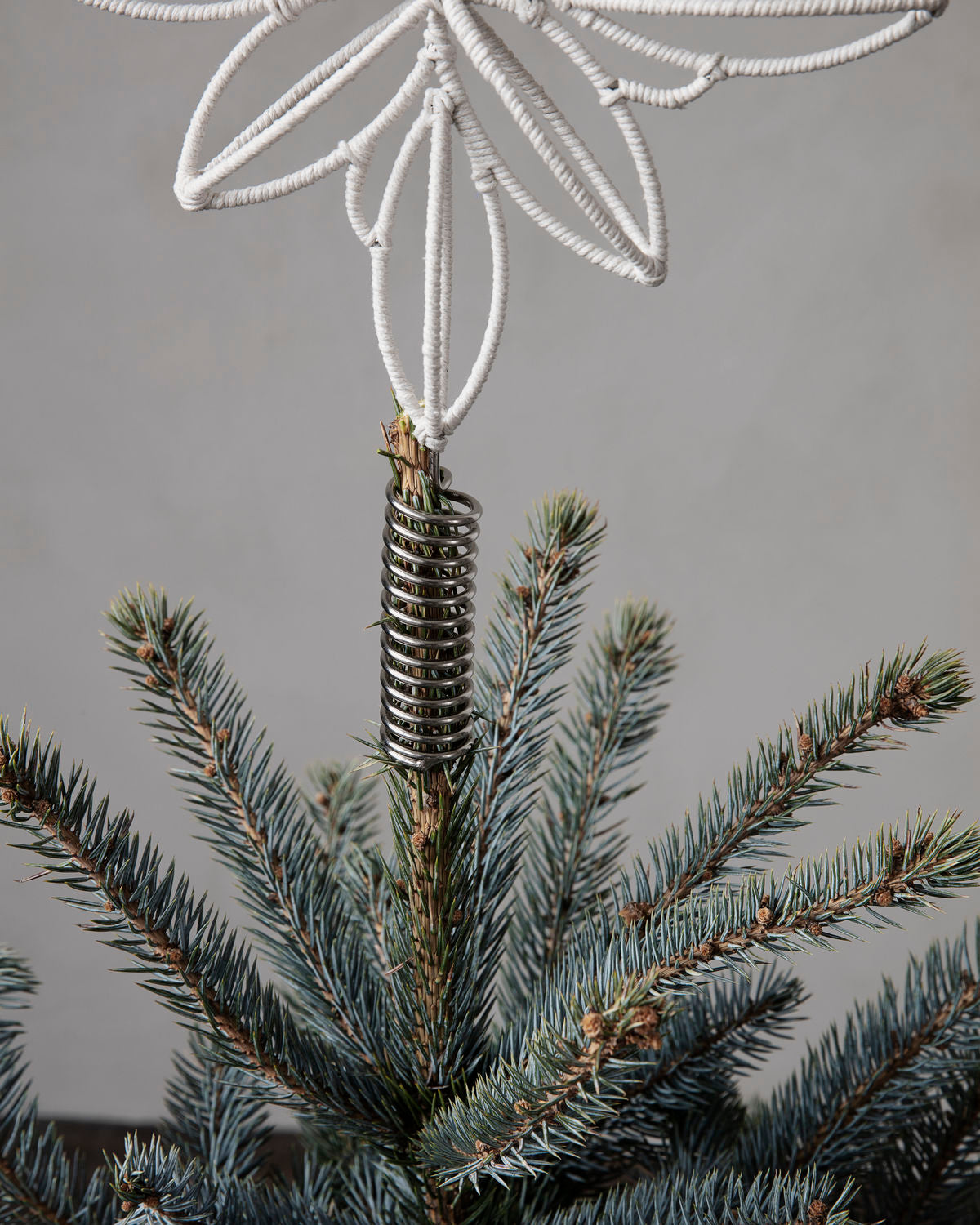 Toppstjärna soft beige 32x23cm