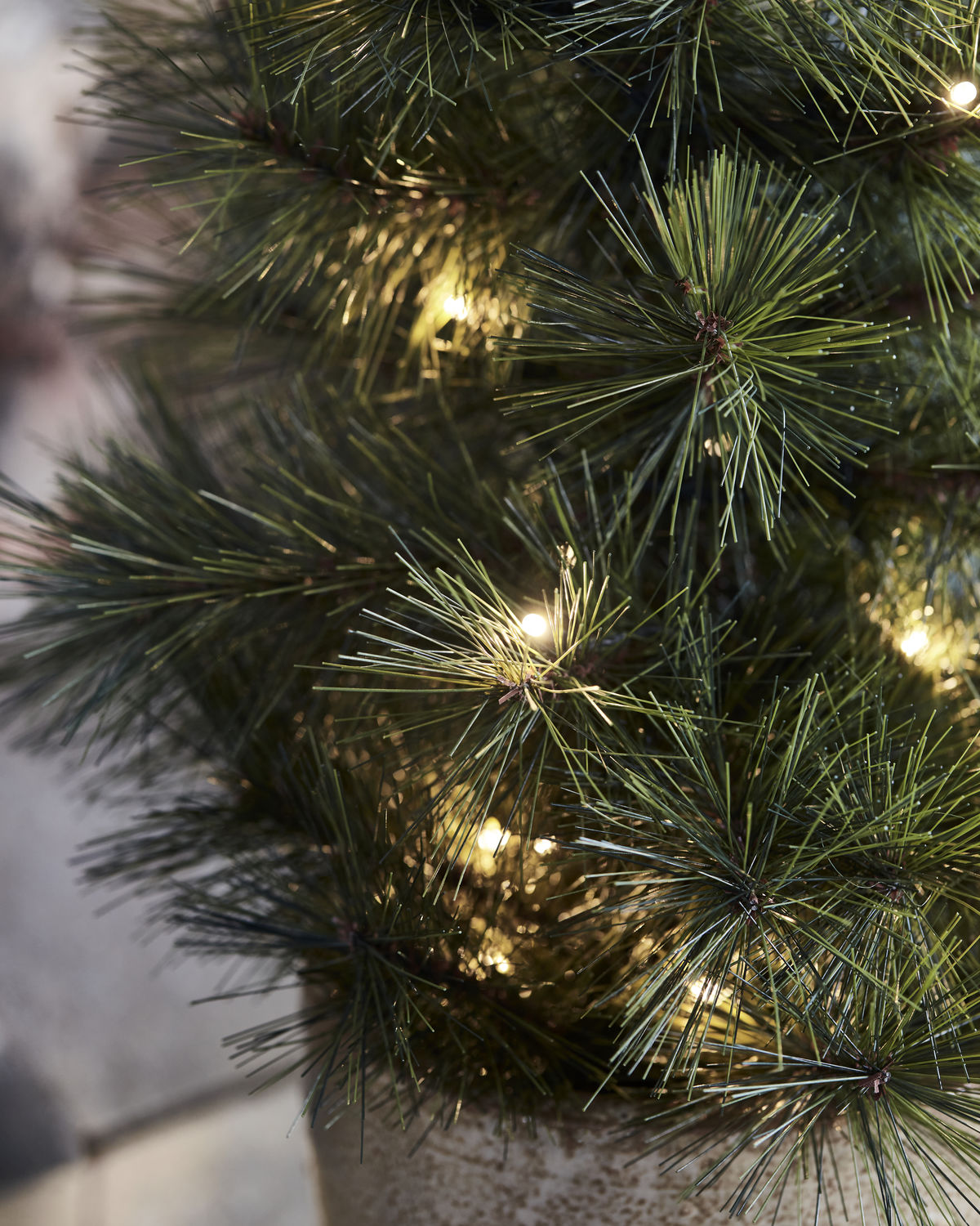 Julgran med LED-ljus 60cm