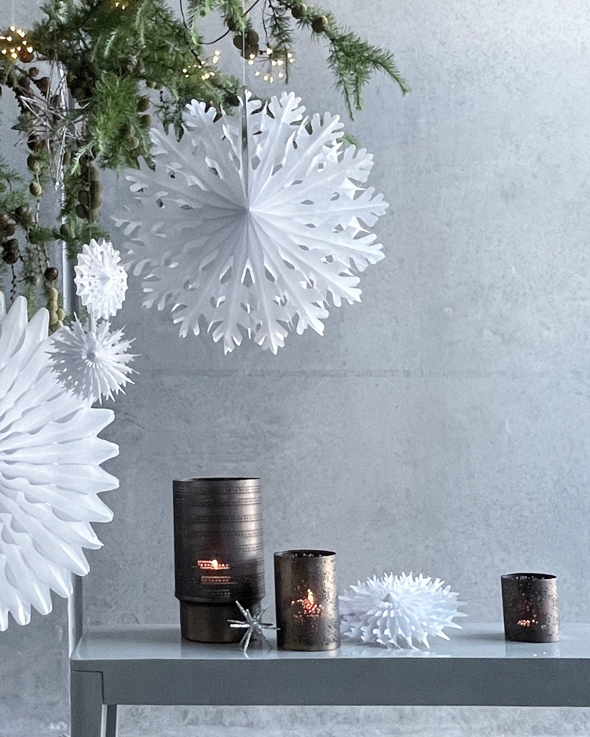 Pappersdekoration fold 45cm