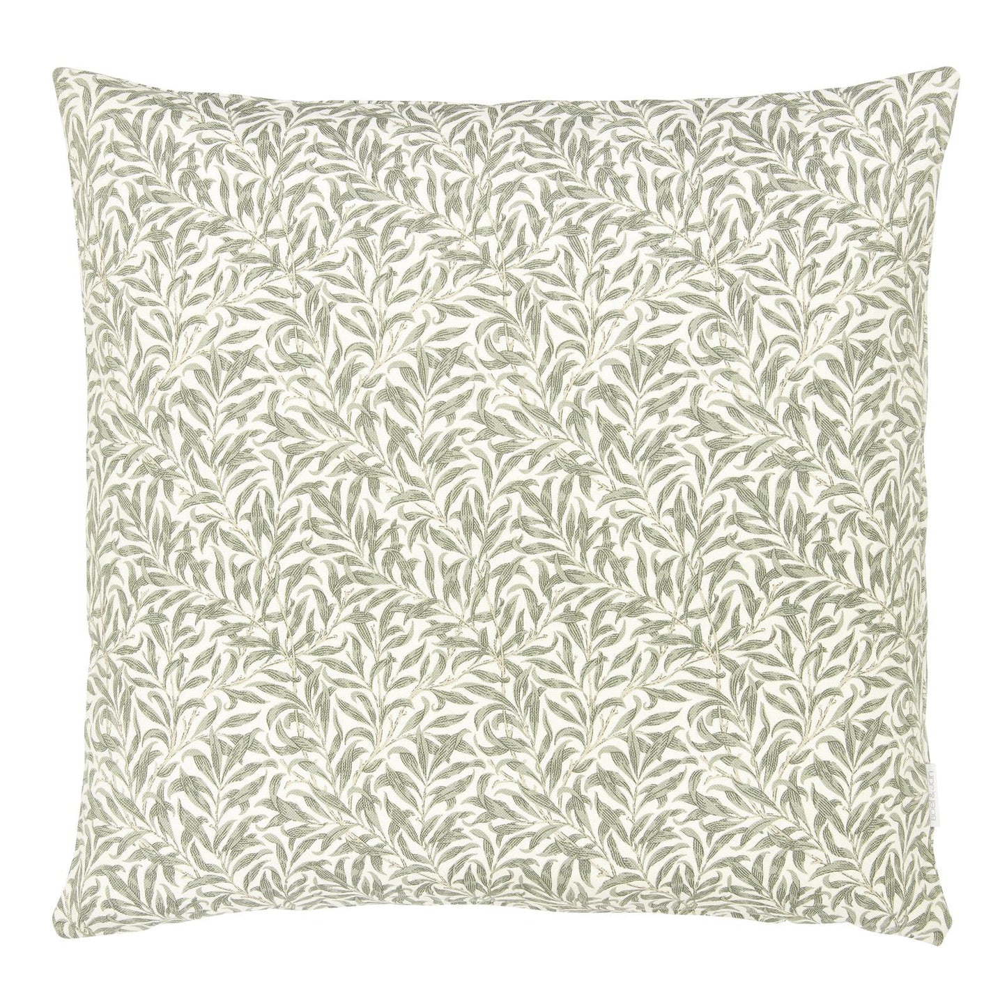 Ramas olivgrön/vit kuddfodral 50x50cm