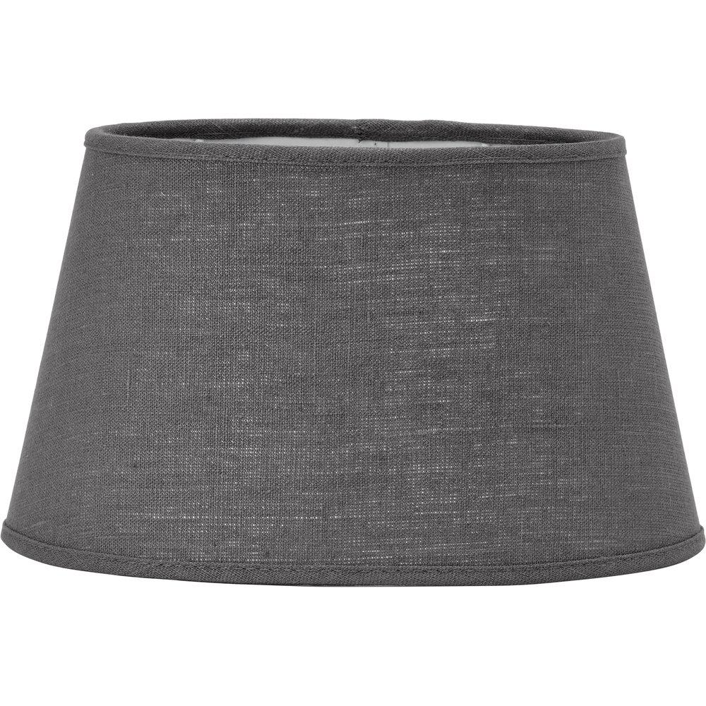 Indi grå 38cm oval lampskärm PR home