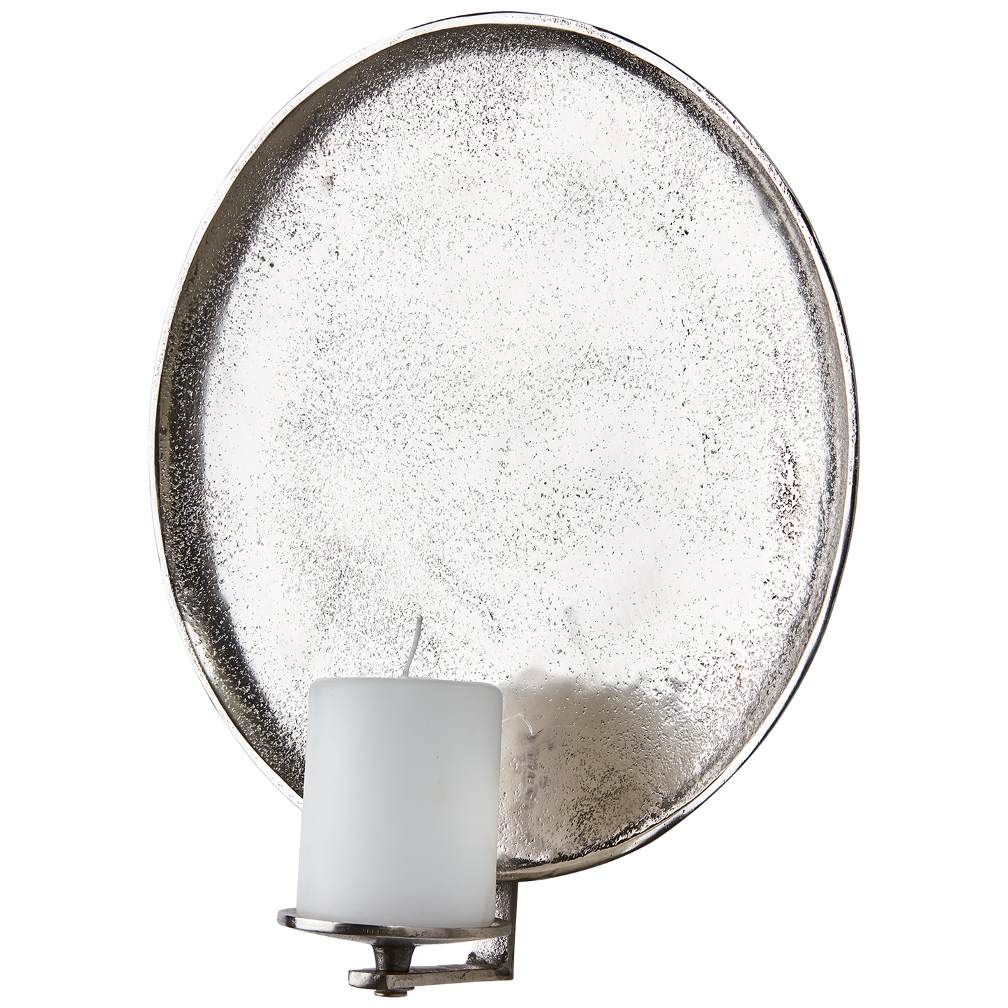 Carter väggljushållare M, Nickelfärgad