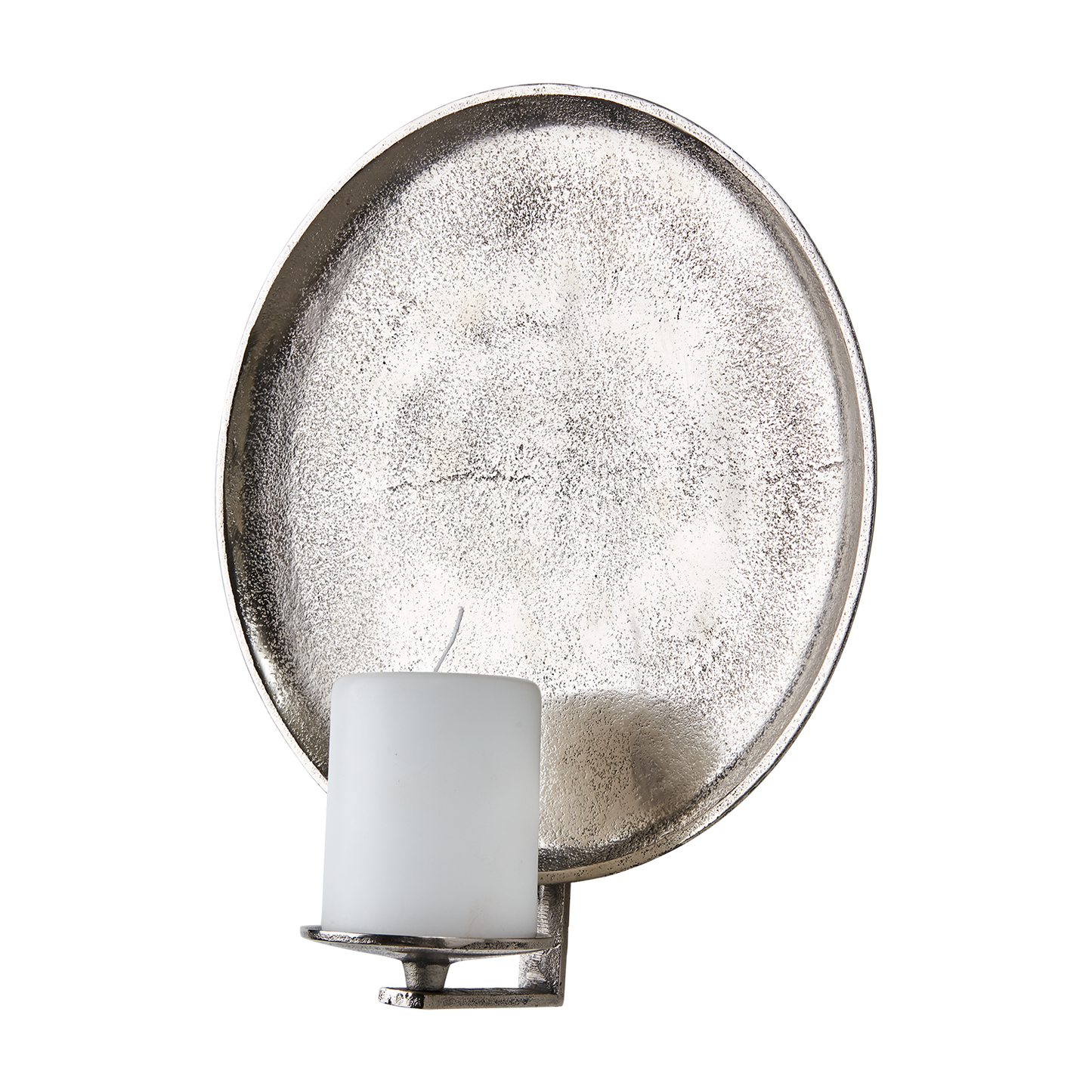 Carter väggljushållare S, Nickelfärgad