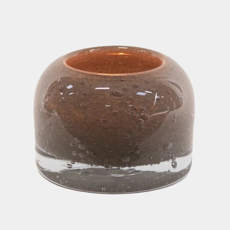 Leah taupe ljuskopp 11cm