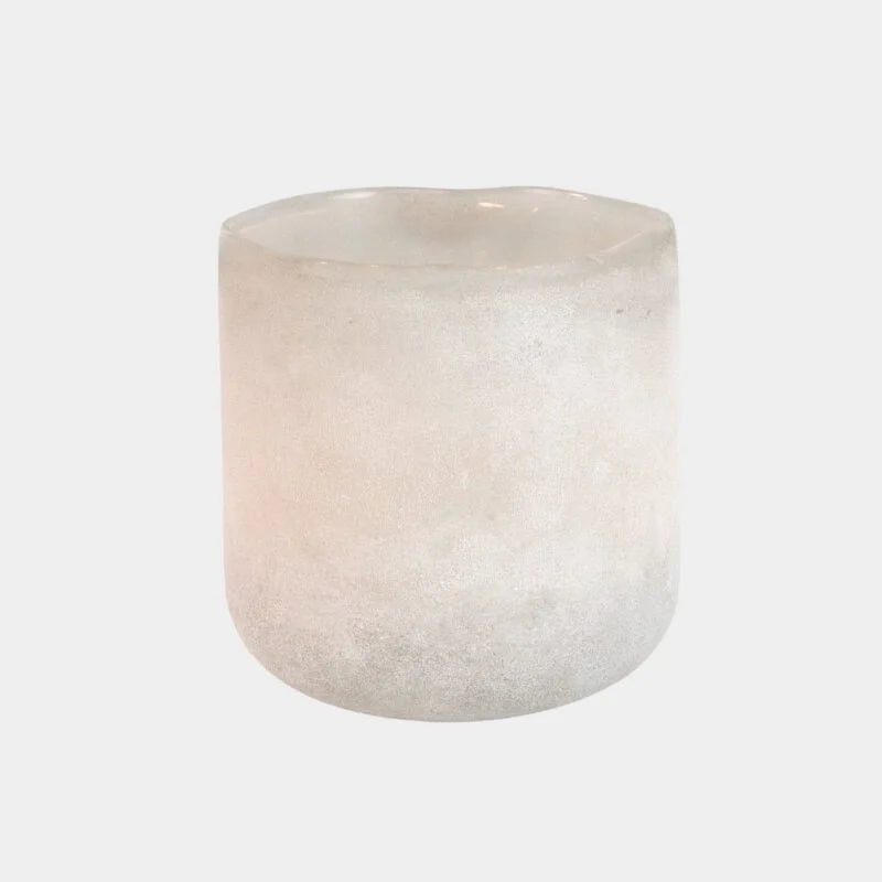 Halde ljuskopp vit 16cm