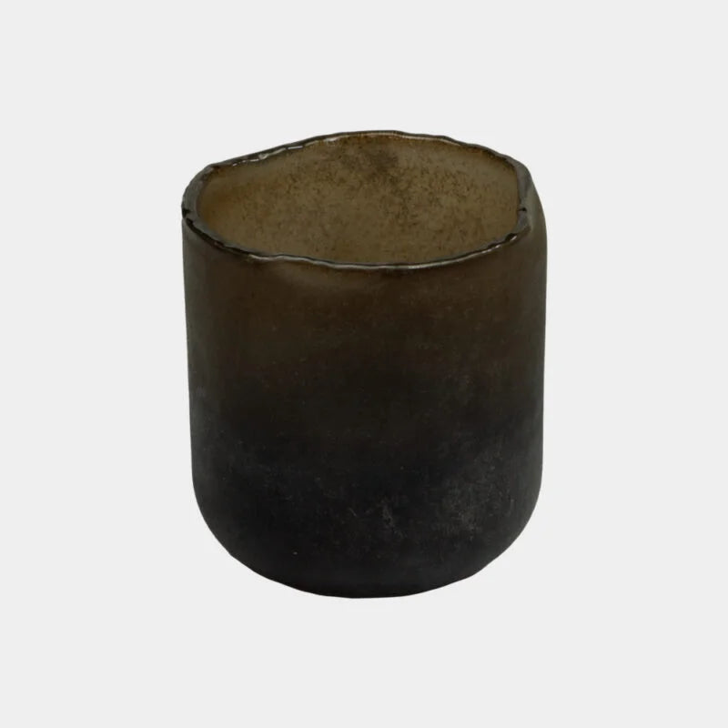 Halde ljuskopp brun 12cm