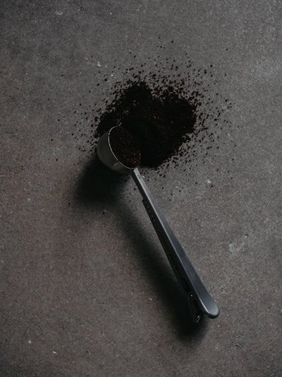 Kaffemått / Påsförslutare – 2 i 1