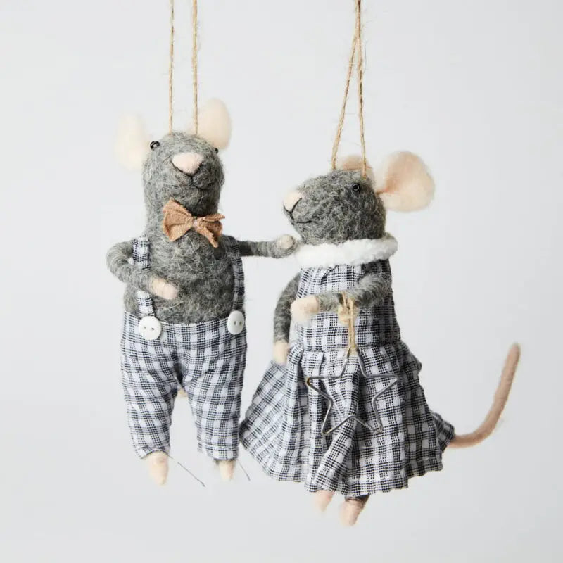 Möss grå - stjärna