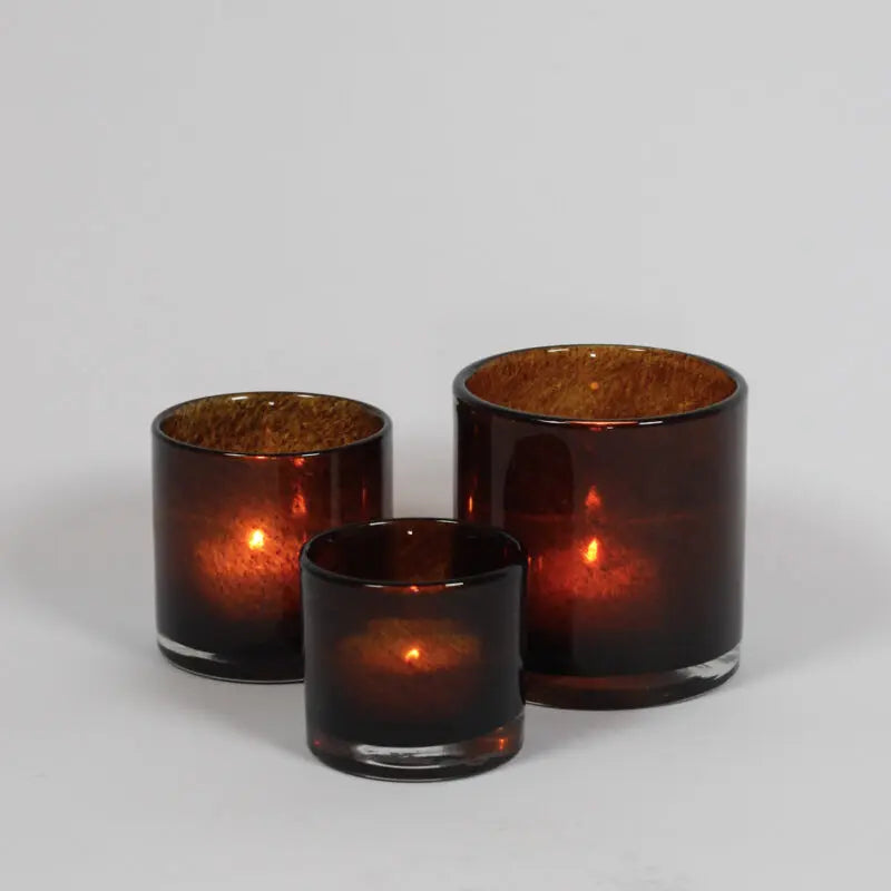 Nilla ljuskopp kaffe 12cm