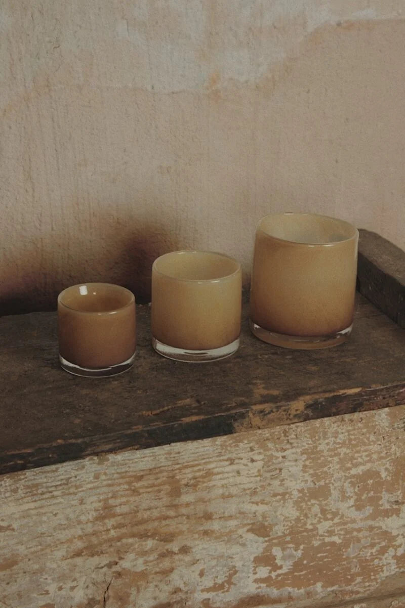 Nilla ljuskopp sand 8cm