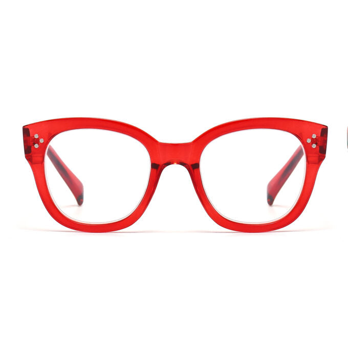 Läsglasögon Timeless Red, finns i flera styrkor