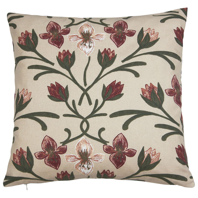 Amaryllis kuddfodral 50x50cm