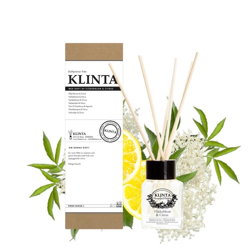 Fläderblom & citrus 50ml doftpinnar Klinta