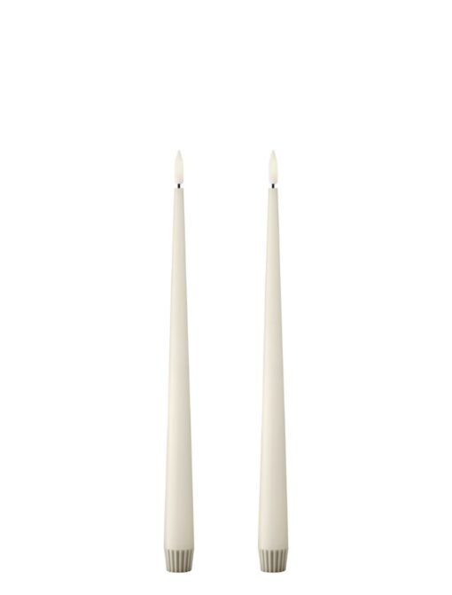 06 ivory 30cm - LED kronljus 2-pack