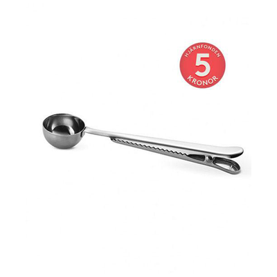 Kaffemått / Påsförslutare – 2 i 1