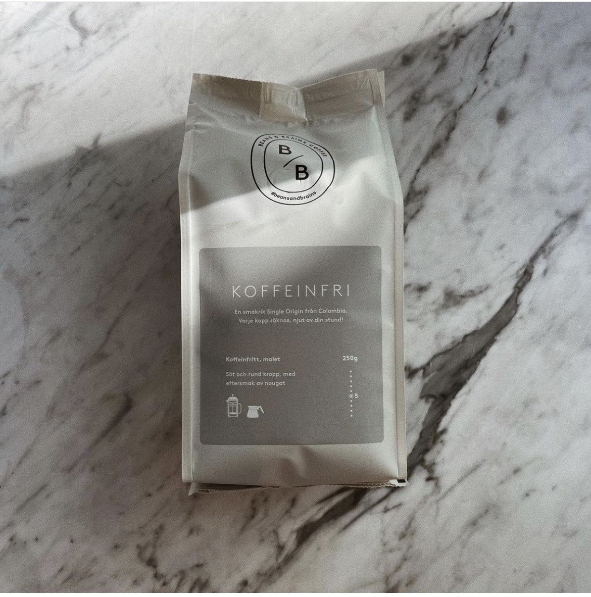 Koffeinfri - malet 250g