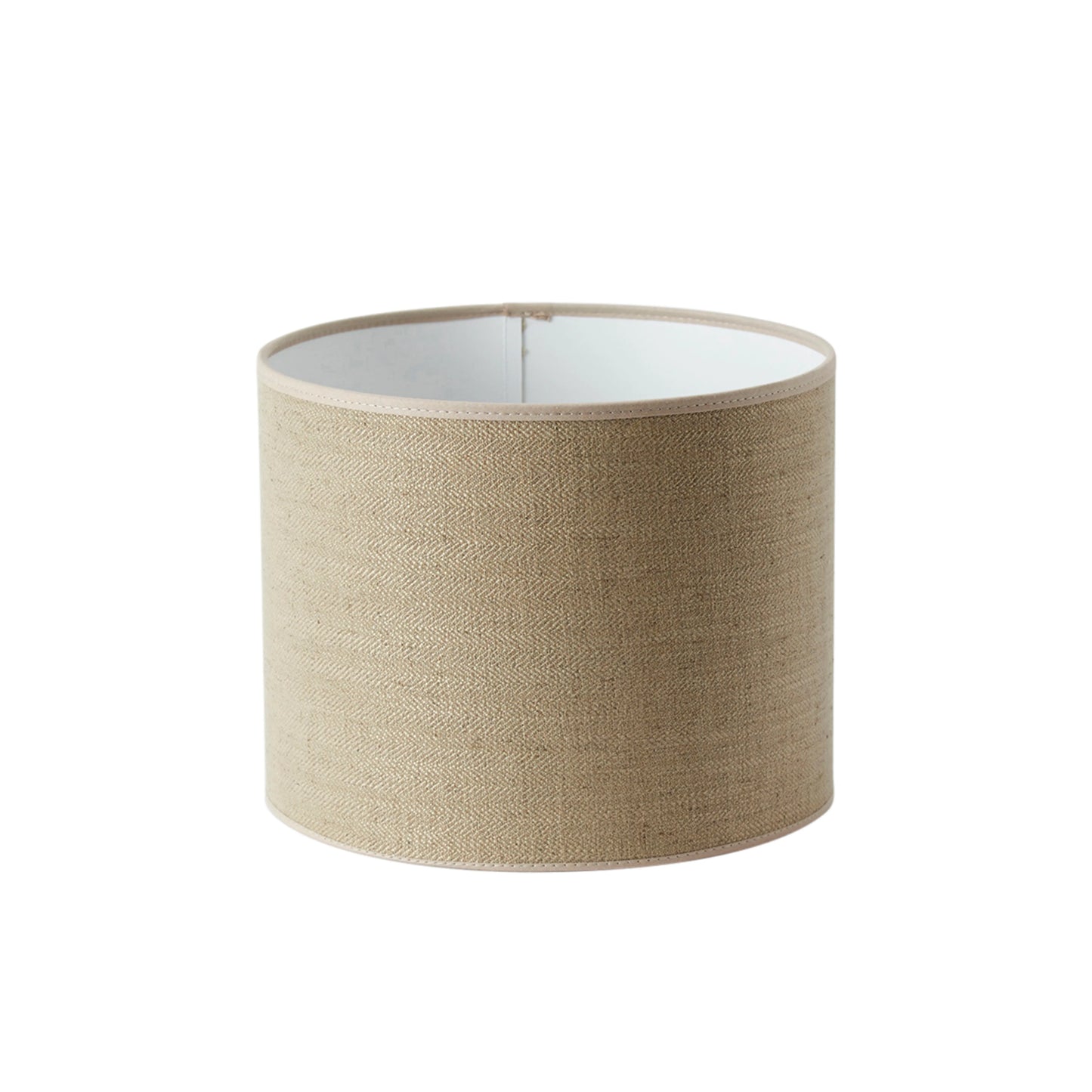 Lampshade Qvist Modern Round, 101 Natural, 25cm