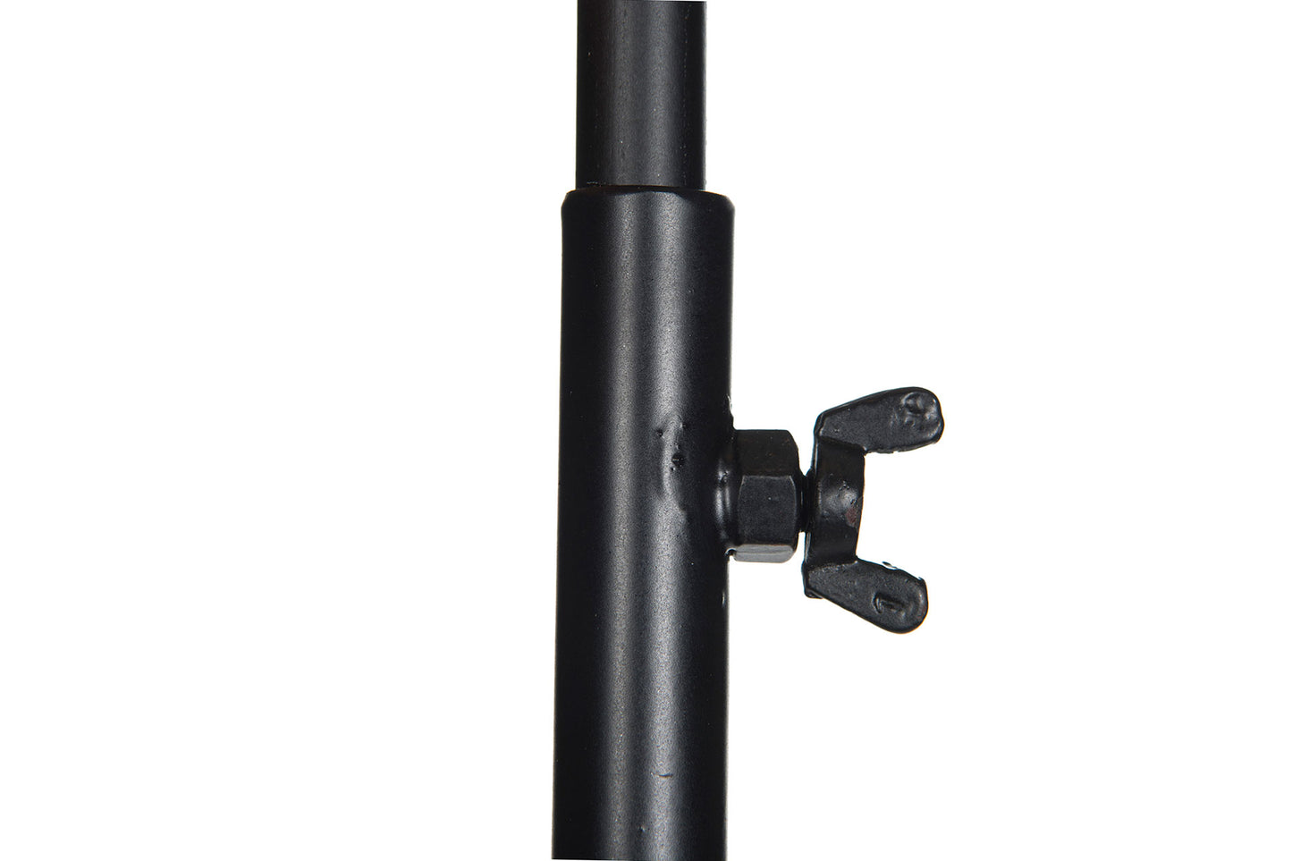 Golvljusstake reglerbar, svart