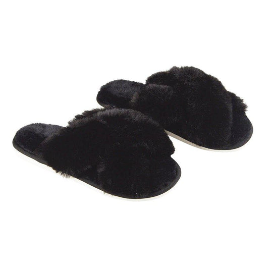 cozy tofflor svarta 40/41