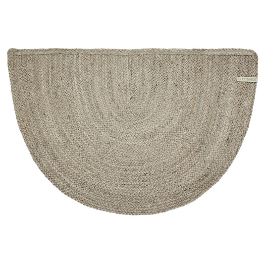Merida dörrmatta silver/natur halvmåneformad 60x90cm