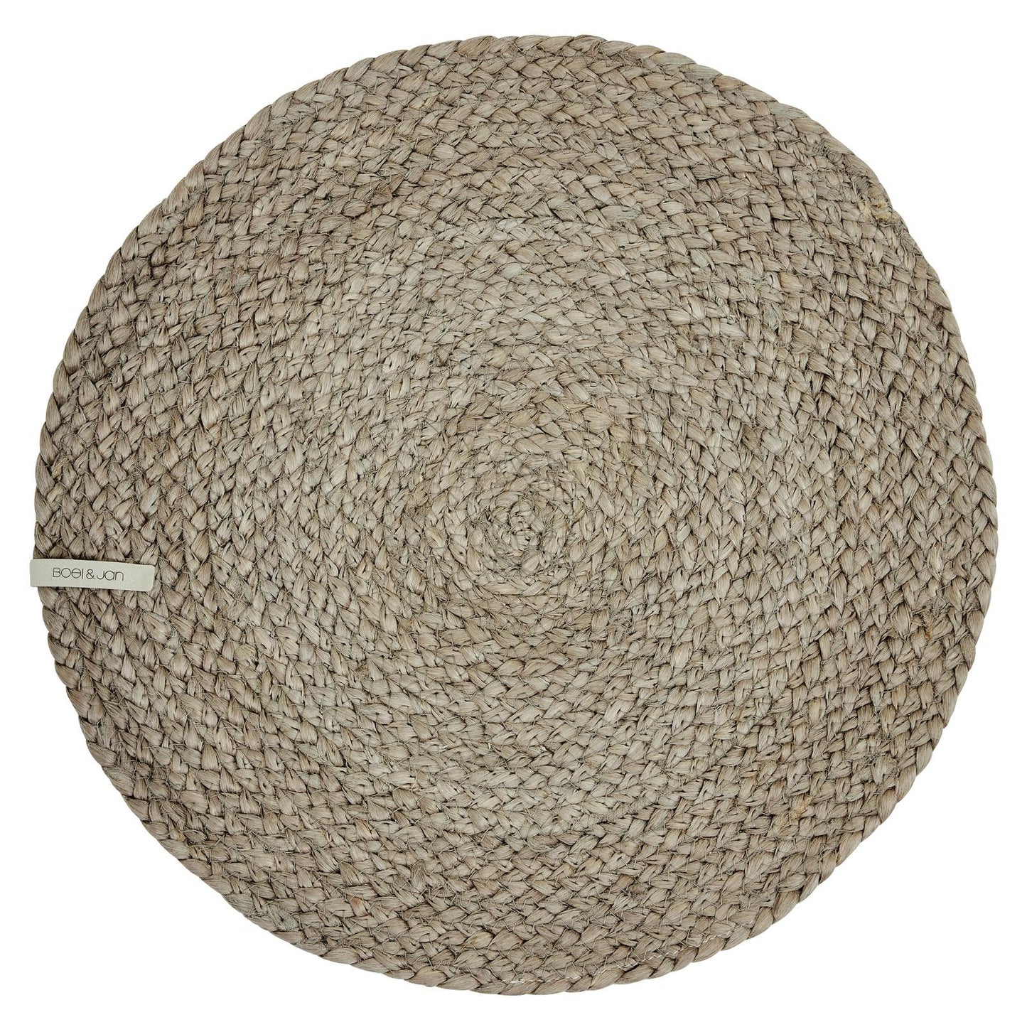 Merida bordstablett ljus jute Ø38cm