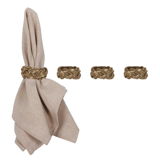 Truls flätade servettringar 4-pack