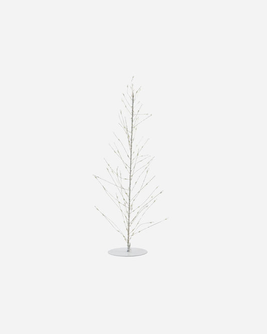 Julgran i ståltråd vit 45cm