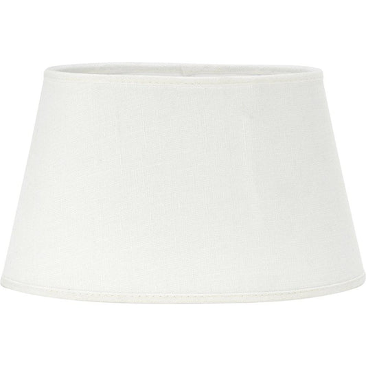 Indi vit 38cm oval lampskärm PR home