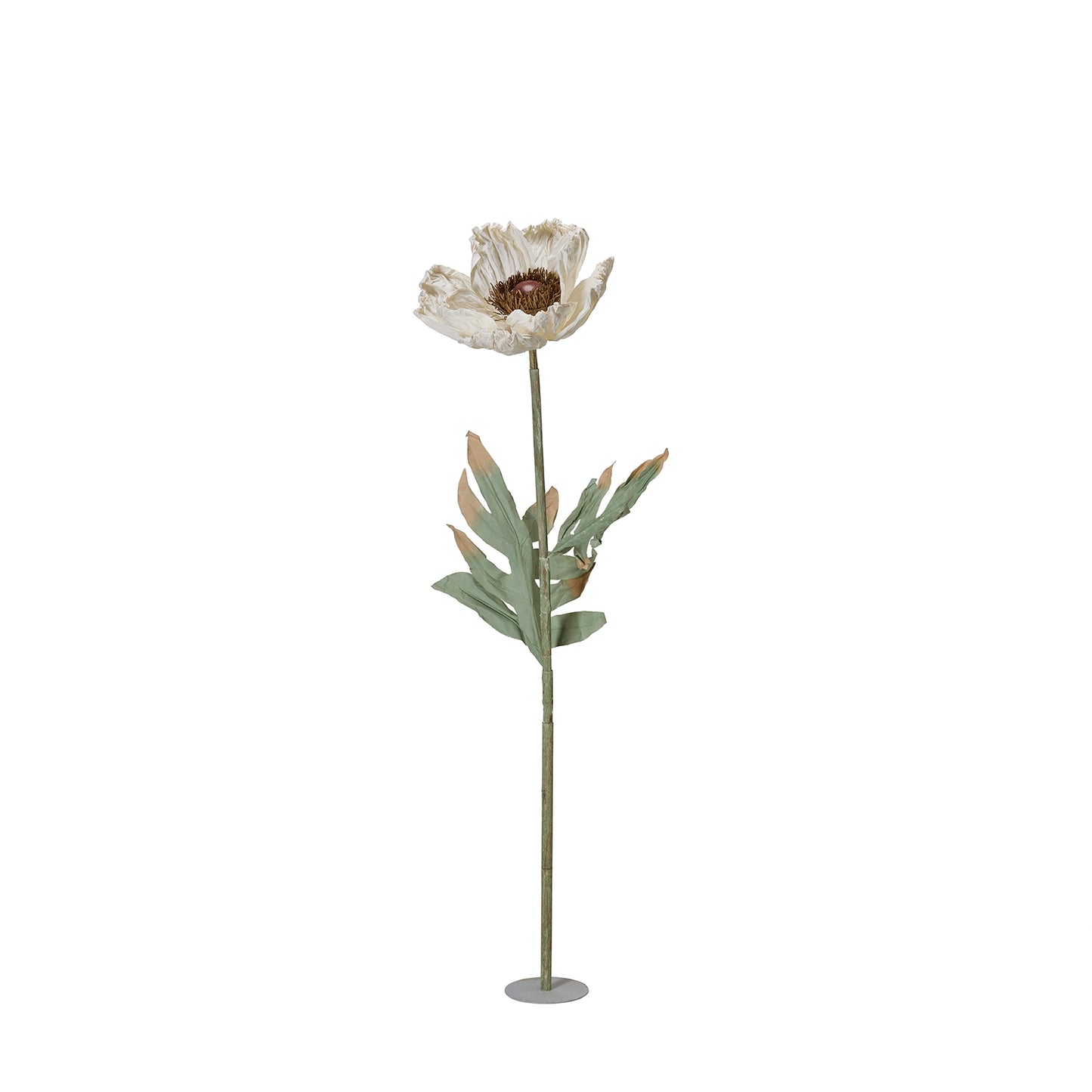 Vallmo vit golvdekoration 140cm