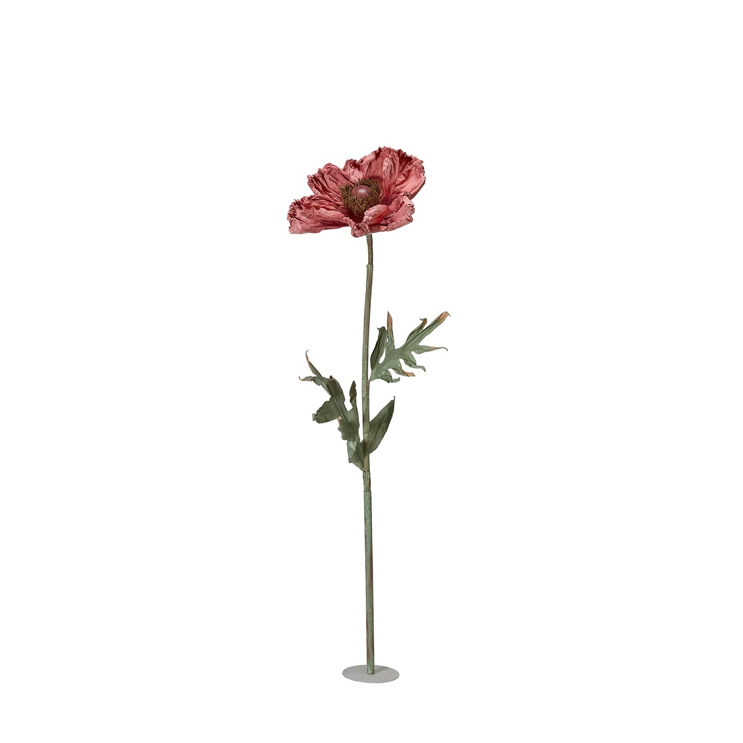 Vallmo rosa golvdekoration 140cm