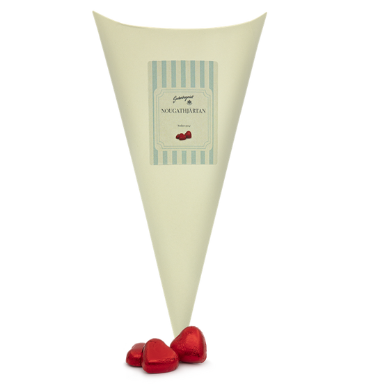 Nougathjärtan i strut 200gr