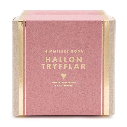 Himmelska hallontryfflar premium 200gr