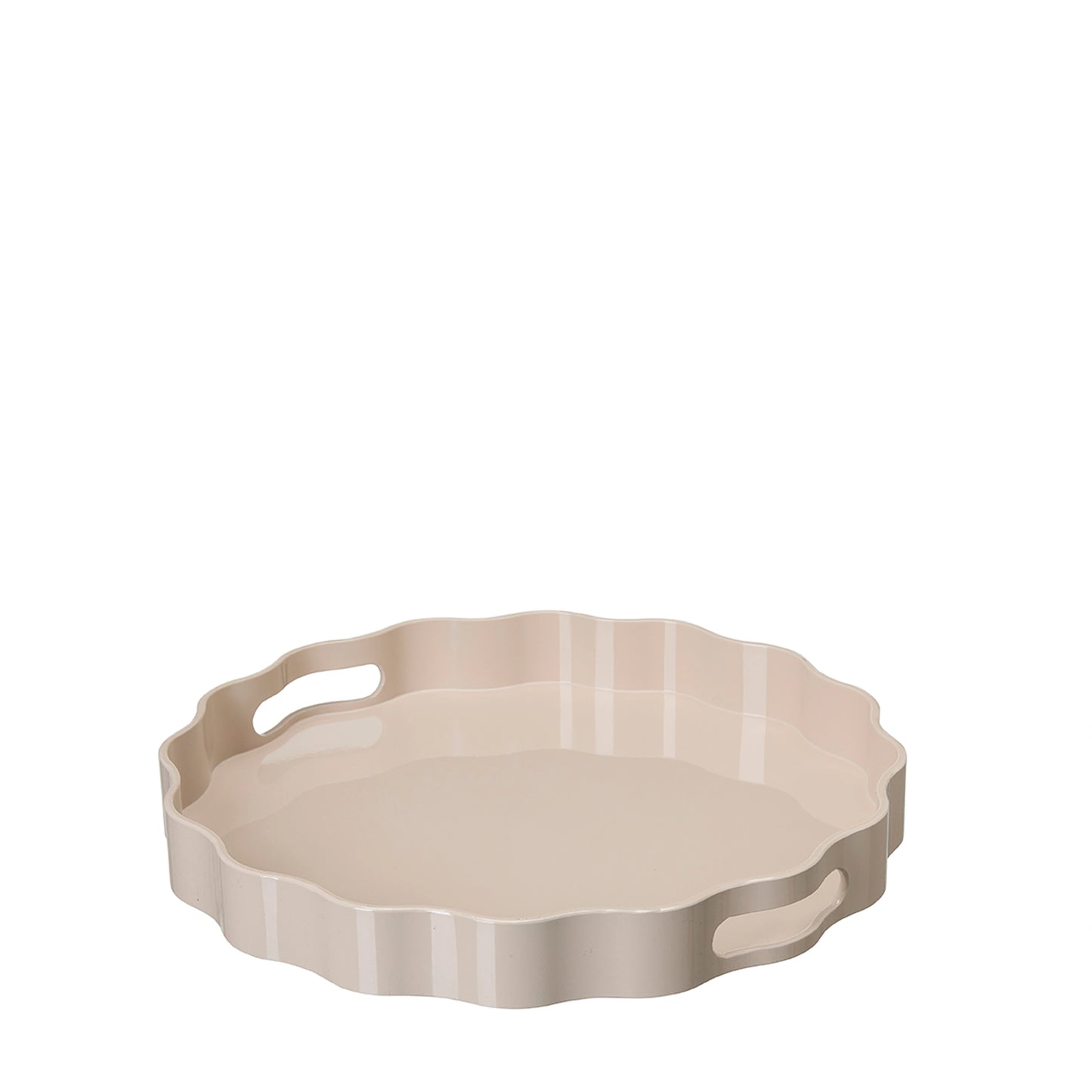 Yen beige bricka