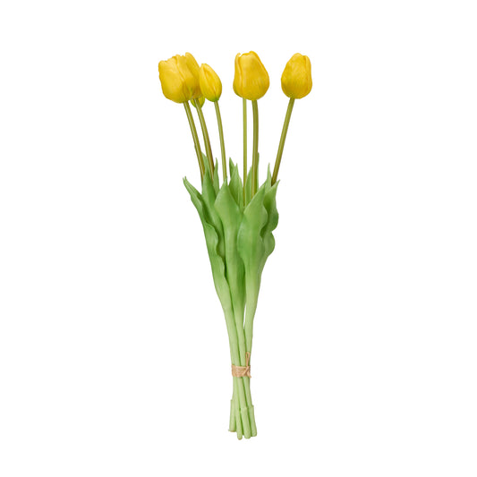 7-pack långa tuplaner gul