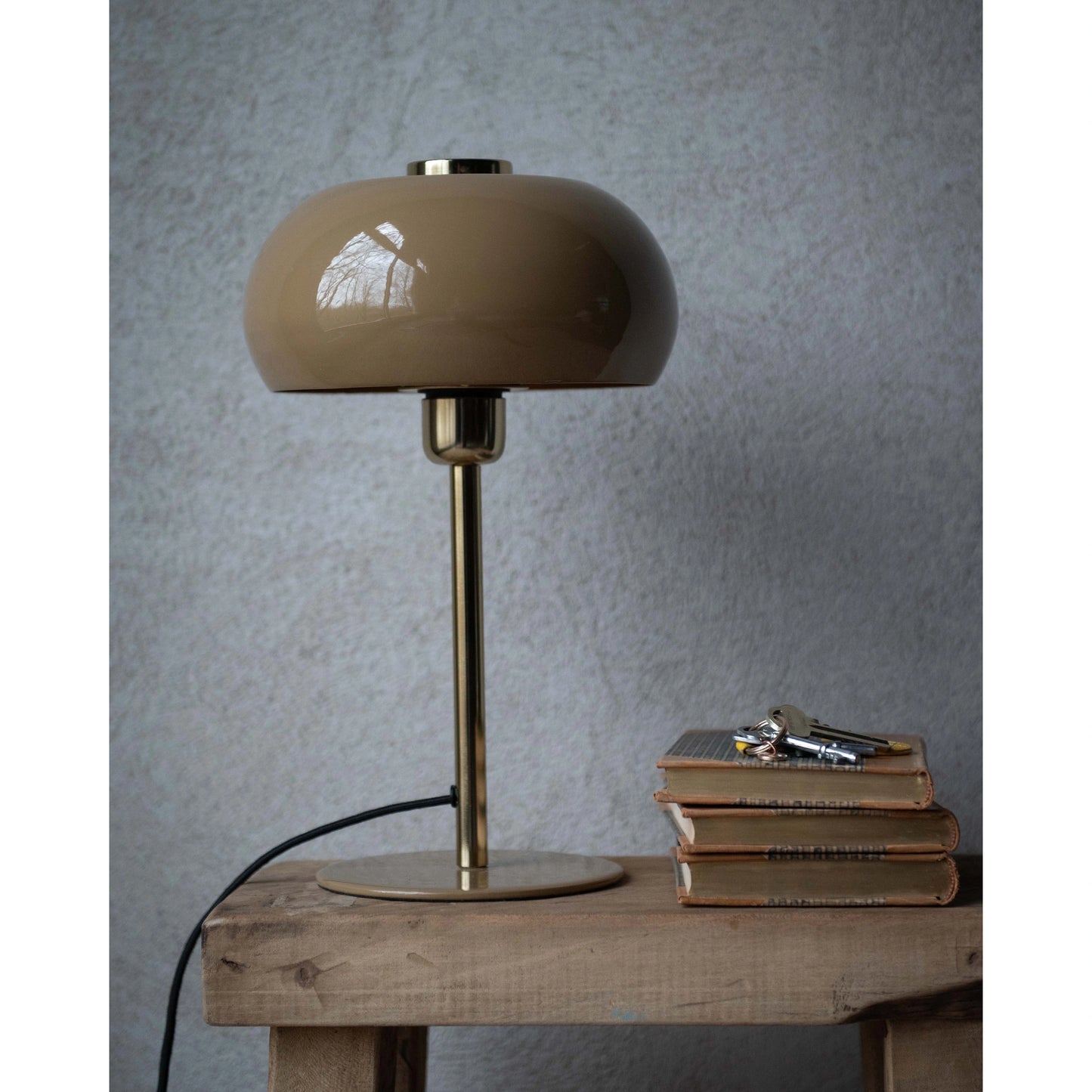Milano brun bordslampa