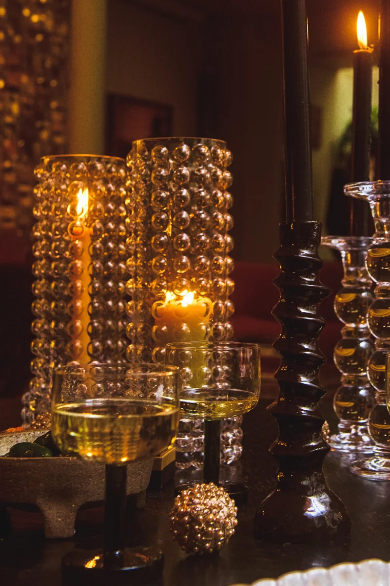 Frey tvådelad stormljusstake