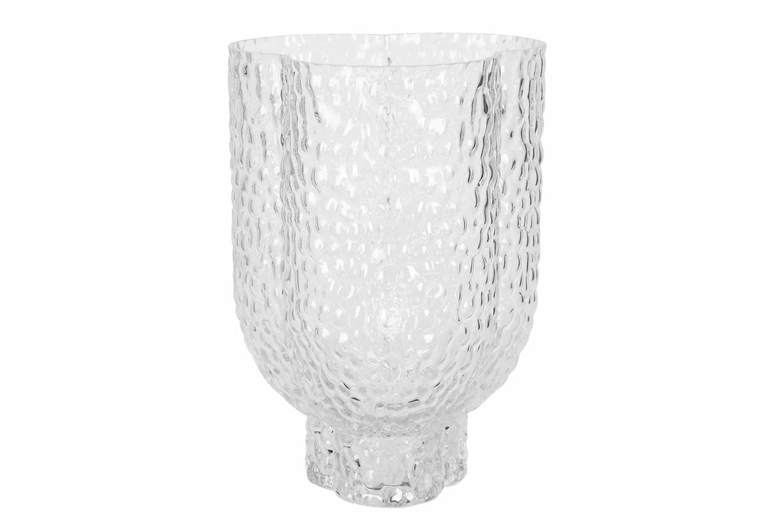 Vas mönstrat glas L