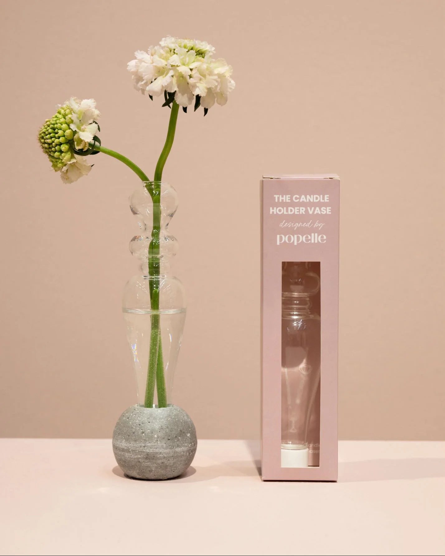 Popelle, Curvy vas för ljusstakar